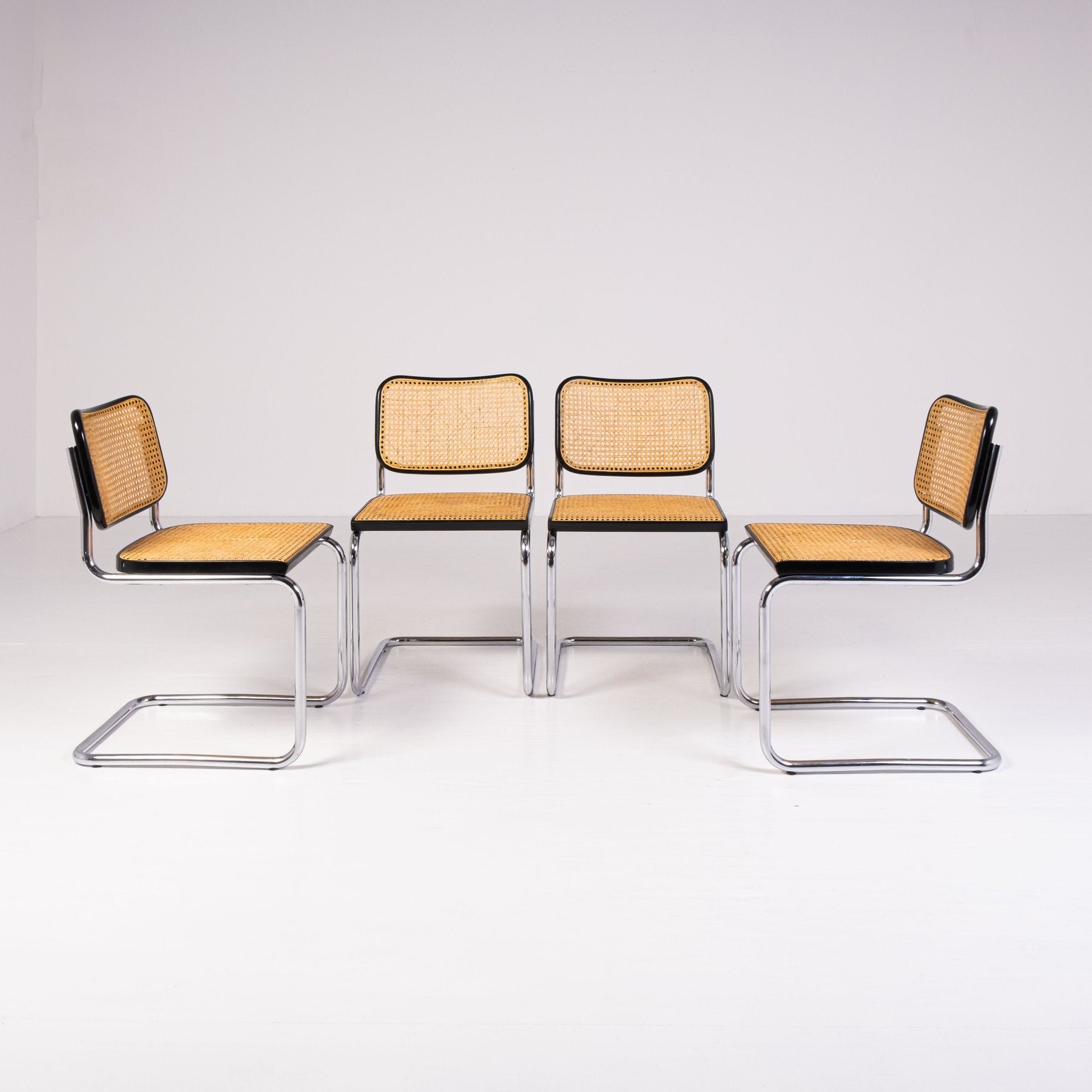 Gavina Cesca Dark Cane- 4 Sedie