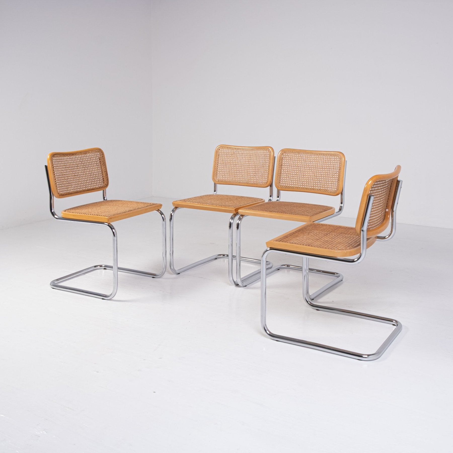 Gavina Cesca Light Cane- 4 Sedie