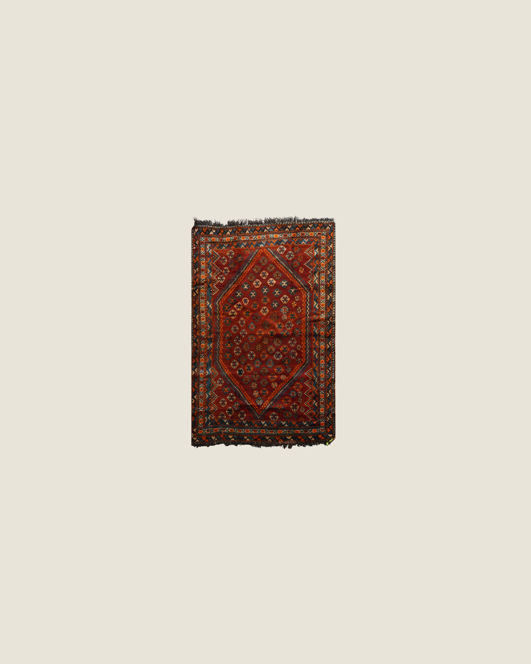 Qashqai Persian Carpet 1, view 1 of 2, vintage, Assembly Vintage Dubai