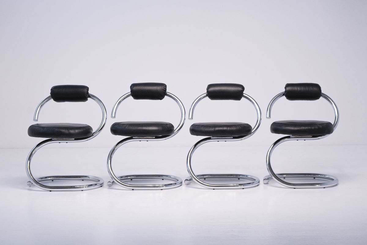 Giotto Stoppino Cobra Chairs