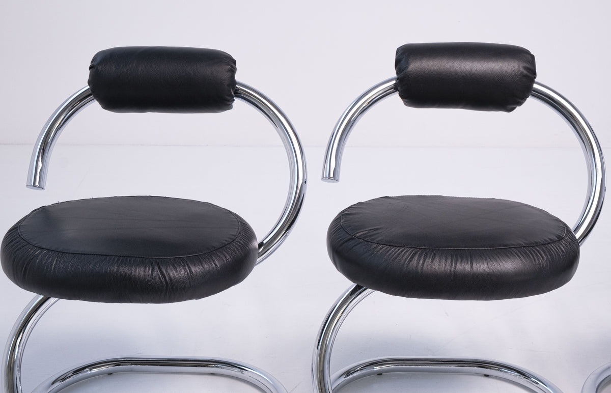 Giotto Stoppino Cobra Chairs