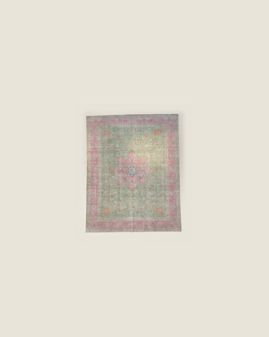 Tabriz Persian Carpet Pastel 3