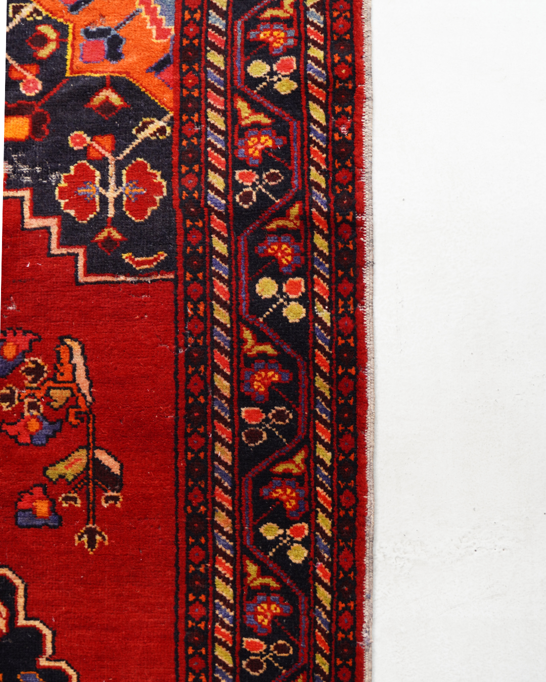 Hamadan Persian Carpet, view 2 of 3, vintage, Assembly Vintage Dubai