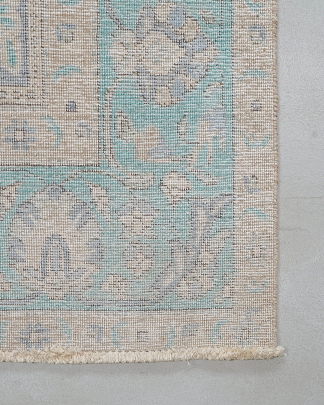 Tabriz Persian Carpet Light Blue beige