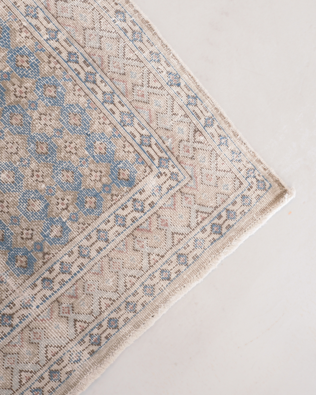 Persian Kerman Carpet Blue