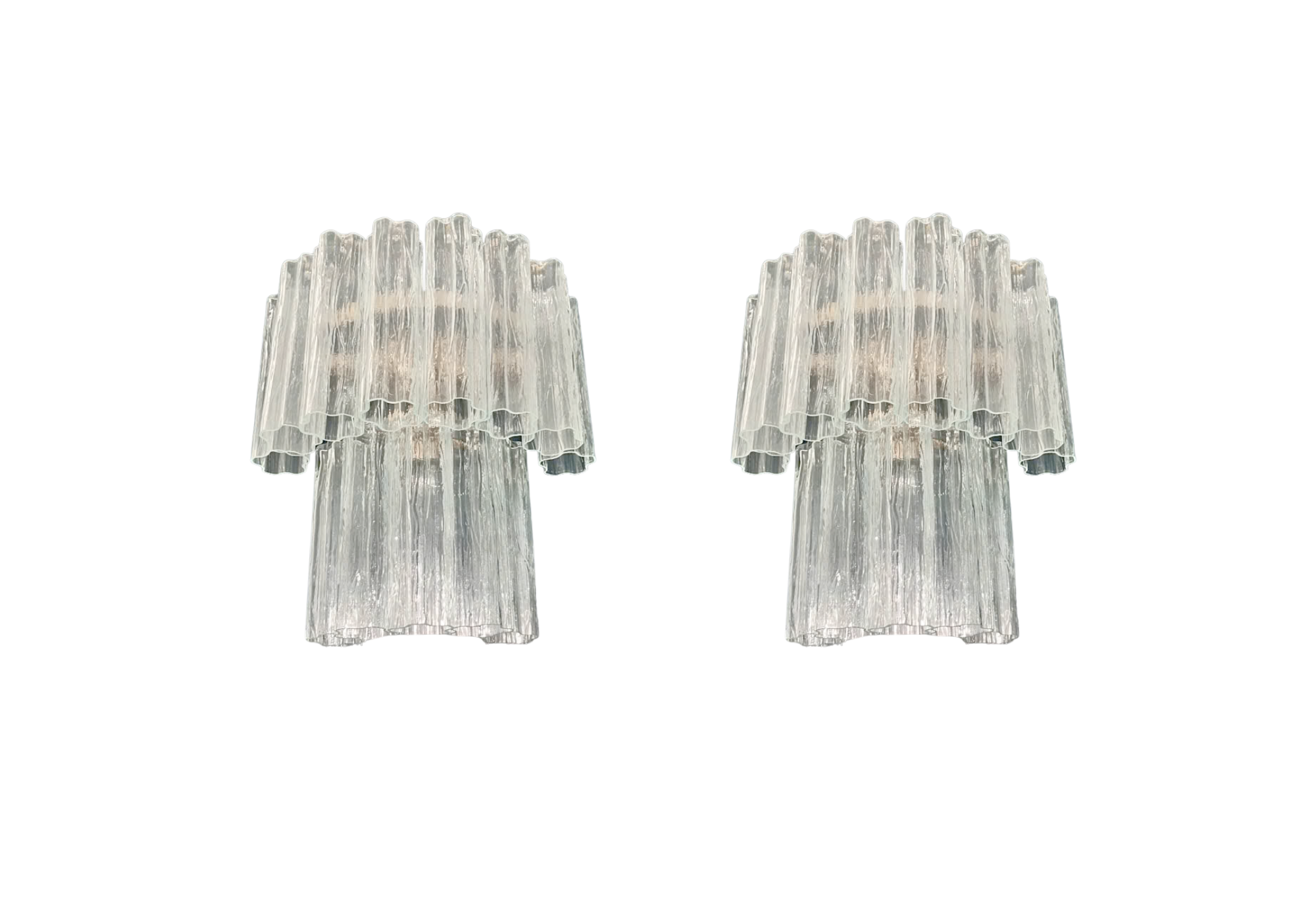 Murano – Mazzega –13 Transparent glass tube