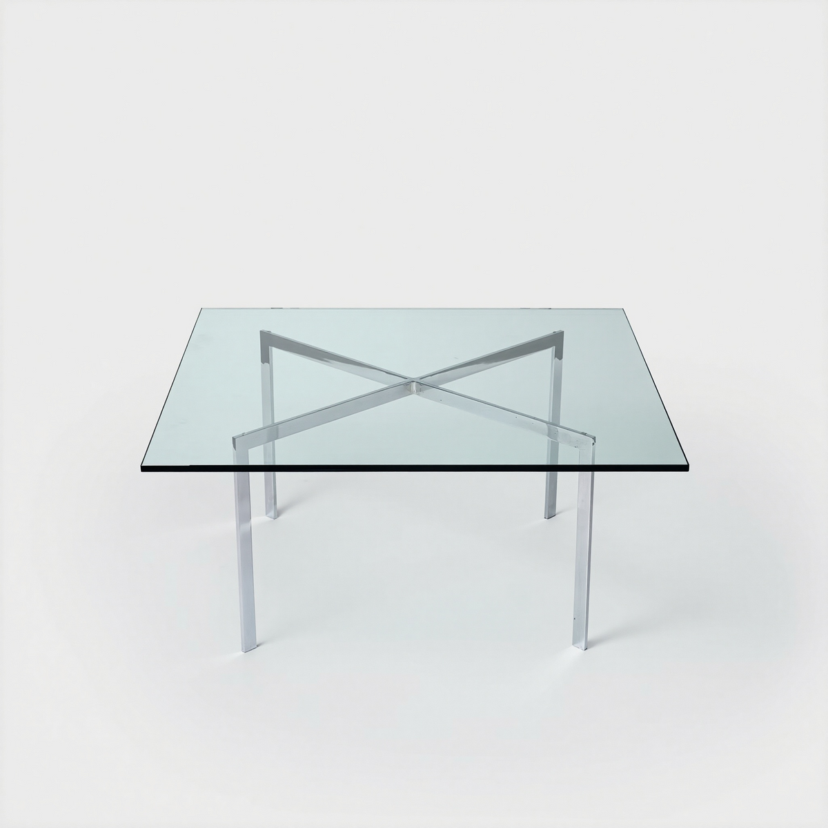 Barcelona Table by Knoll, view 1 of 3, vintage, Assembly Vintage Dubai