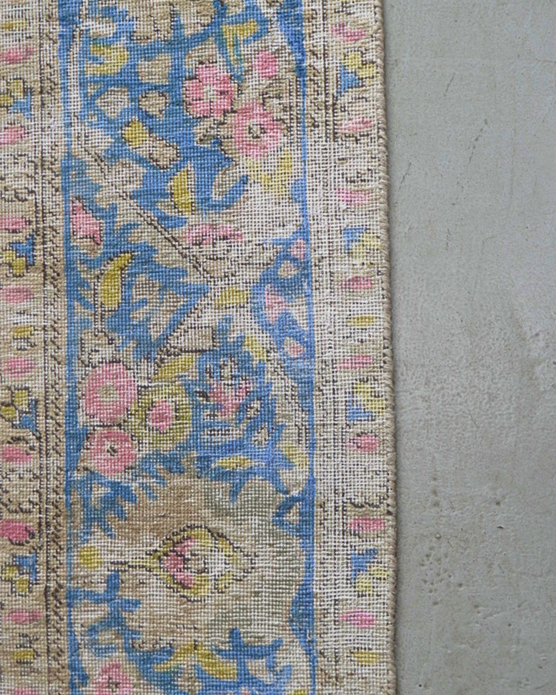 Tabriz Persian Carpet Multi-colour 2, view 2 of 3, vintage, Assembly Vintage Dubai