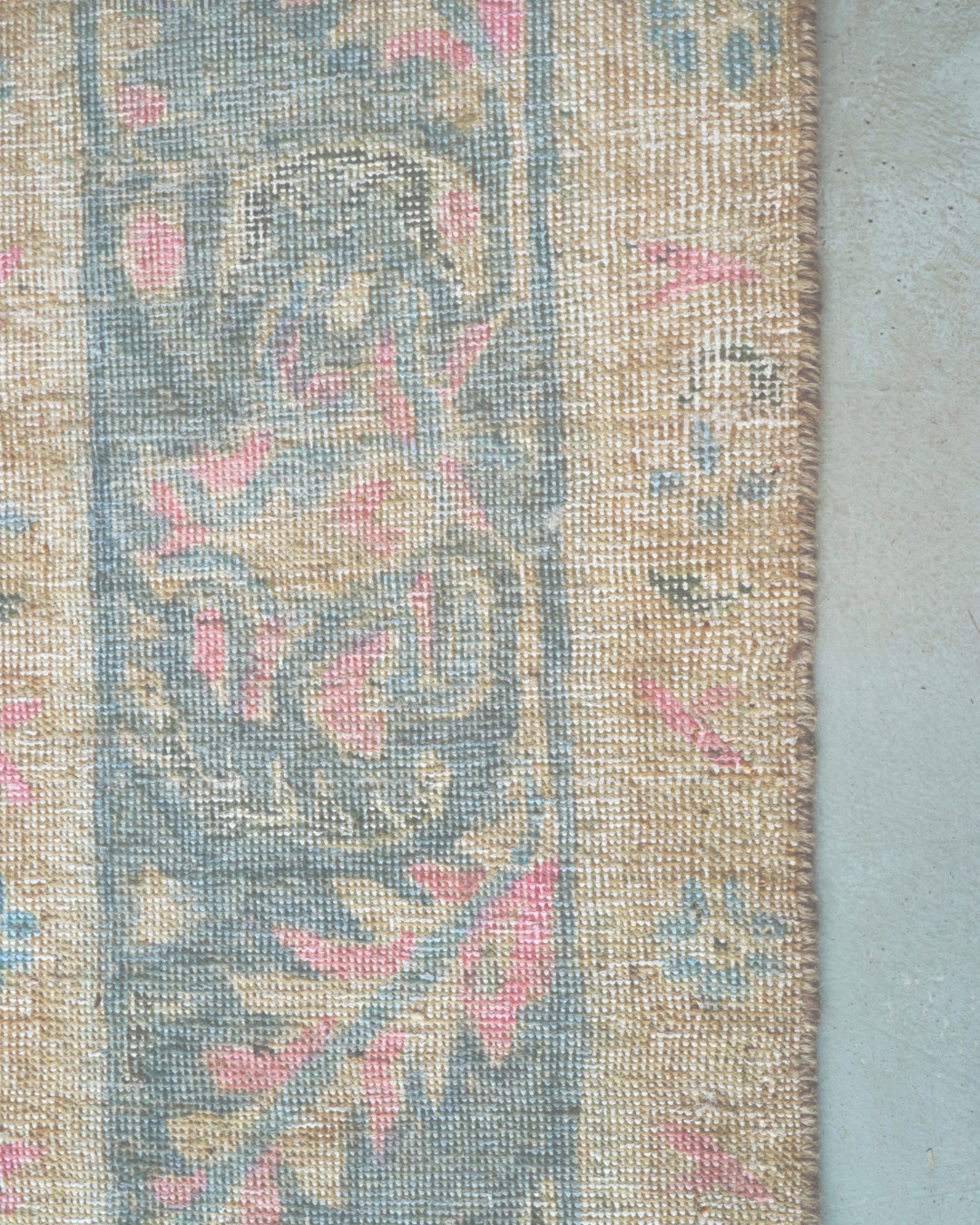 Tabriz Persian Carpet Pink, view 2 of 3, vintage, Assembly Vintage Dubai