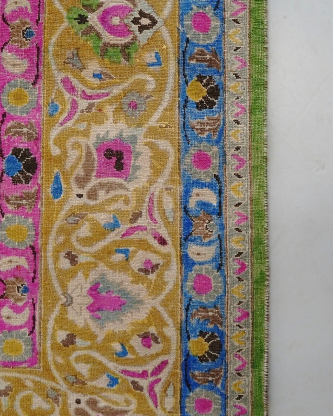 Tabriz Persian Carpet Sage Green