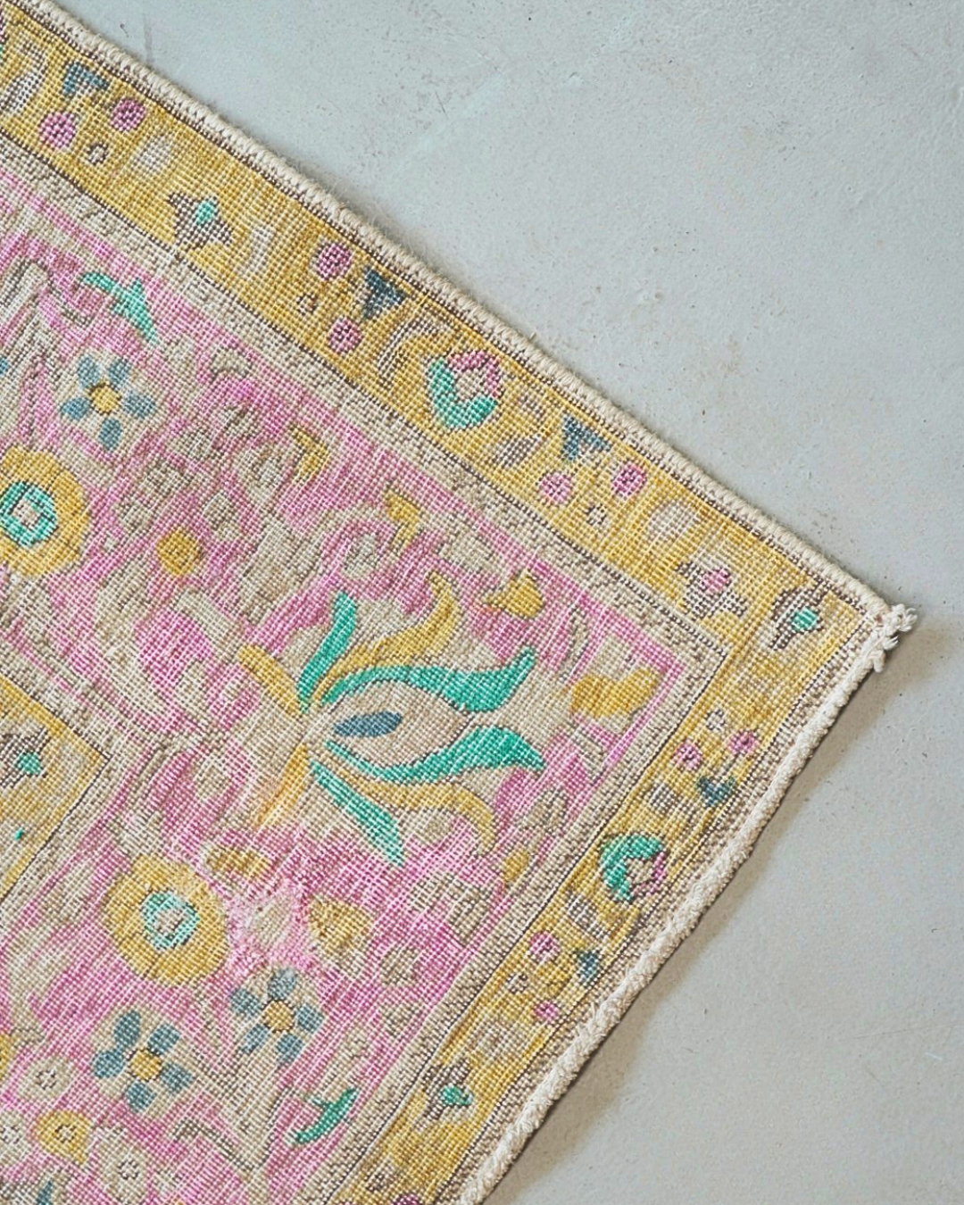 Tabriz Persian Carpet Pastel 2, view 2 of 3, vintage, Assembly Vintage Dubai
