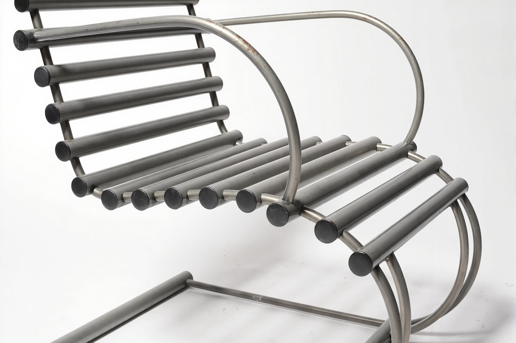 Steel chair
