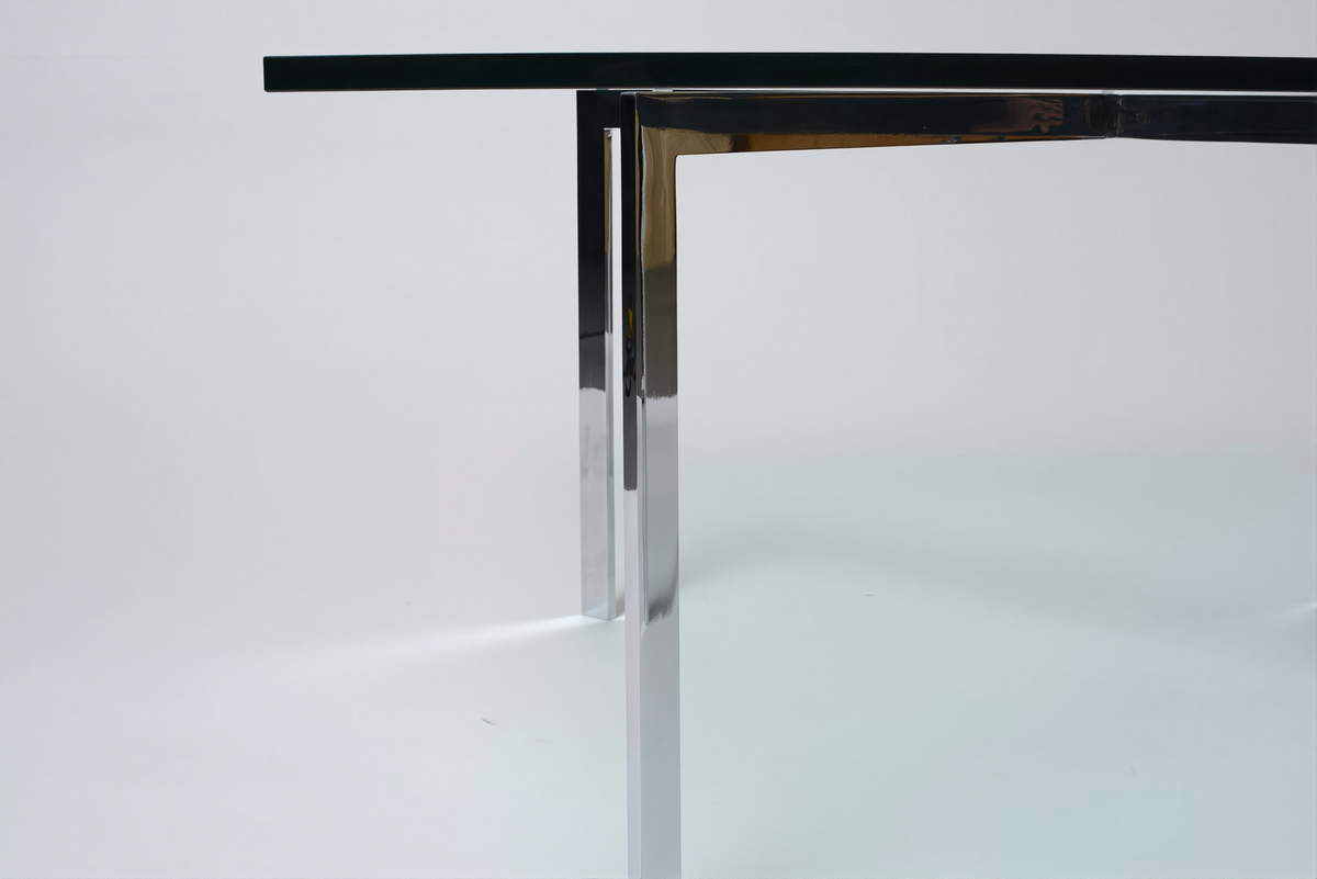 Barcelona Table by Knoll, view 2 of 3, vintage, Assembly Vintage Dubai