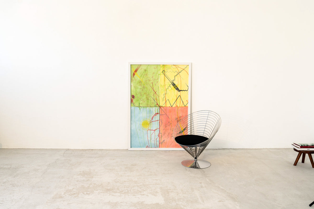 The Wire Cone Chair, view 2 of 7, vintage, Assembly Vintage Dubai