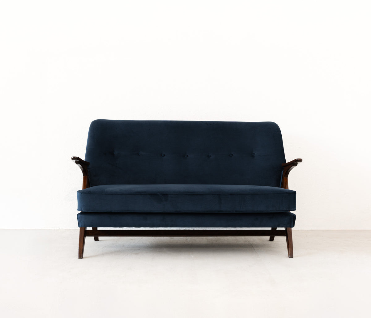 Two Seats Scandinavian Sofa, view 1 of 5, vintage, Assembly Vintage Dubai