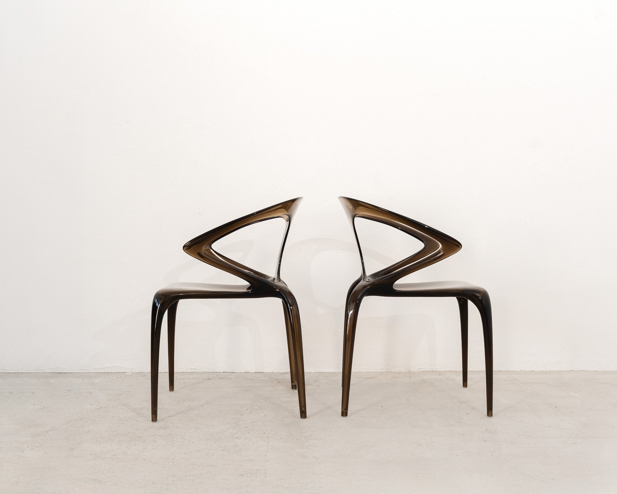 Ava Bridge Lucite Chairs