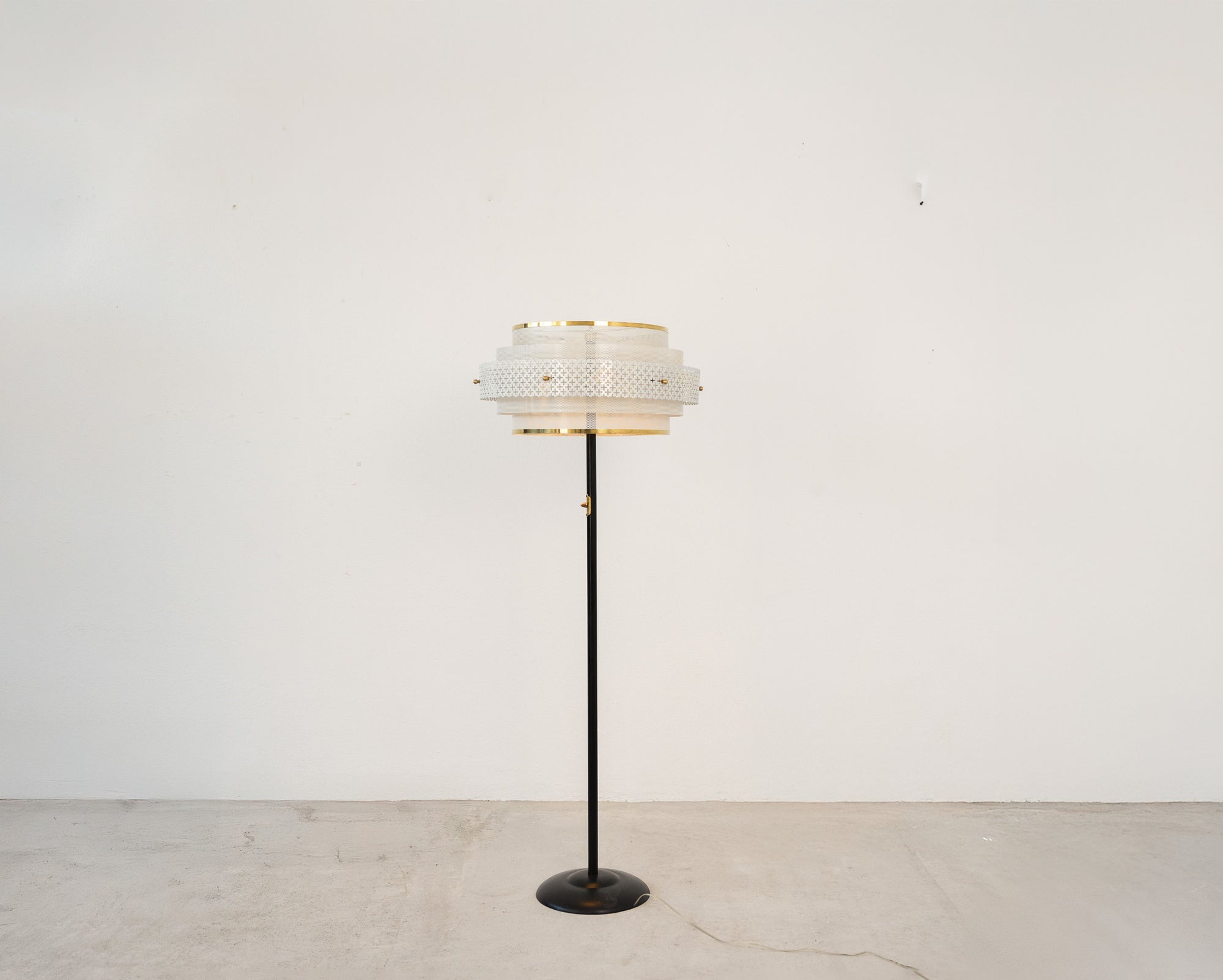 Perforated Metal Floor Lamp