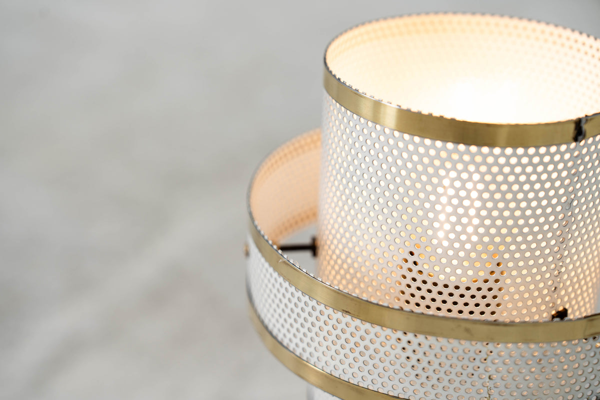 Perforated Metal Lamp, view 2 of 4, vintage, Assembly Vintage Dubai