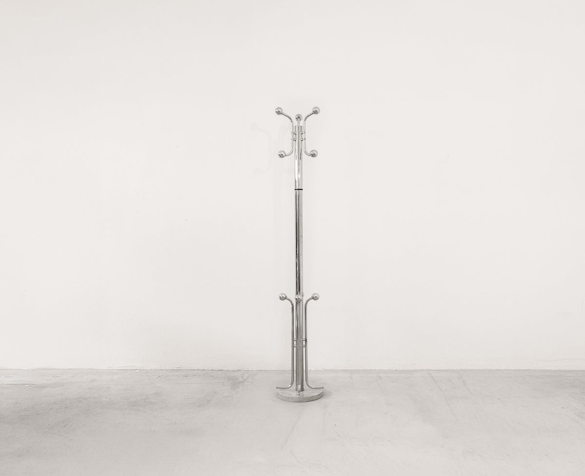 Chrome Hanging Stand, view 1 of 4, vintage, Assembly Vintage Dubai