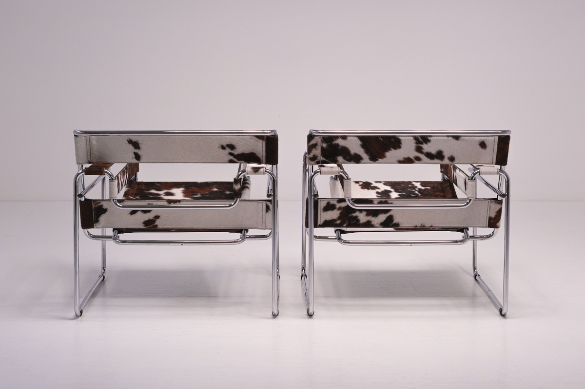 Knoll Wassily Cavallino Pair