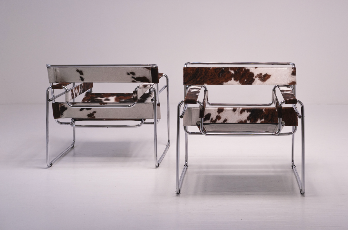 Knoll Wassily Cavallino Pair