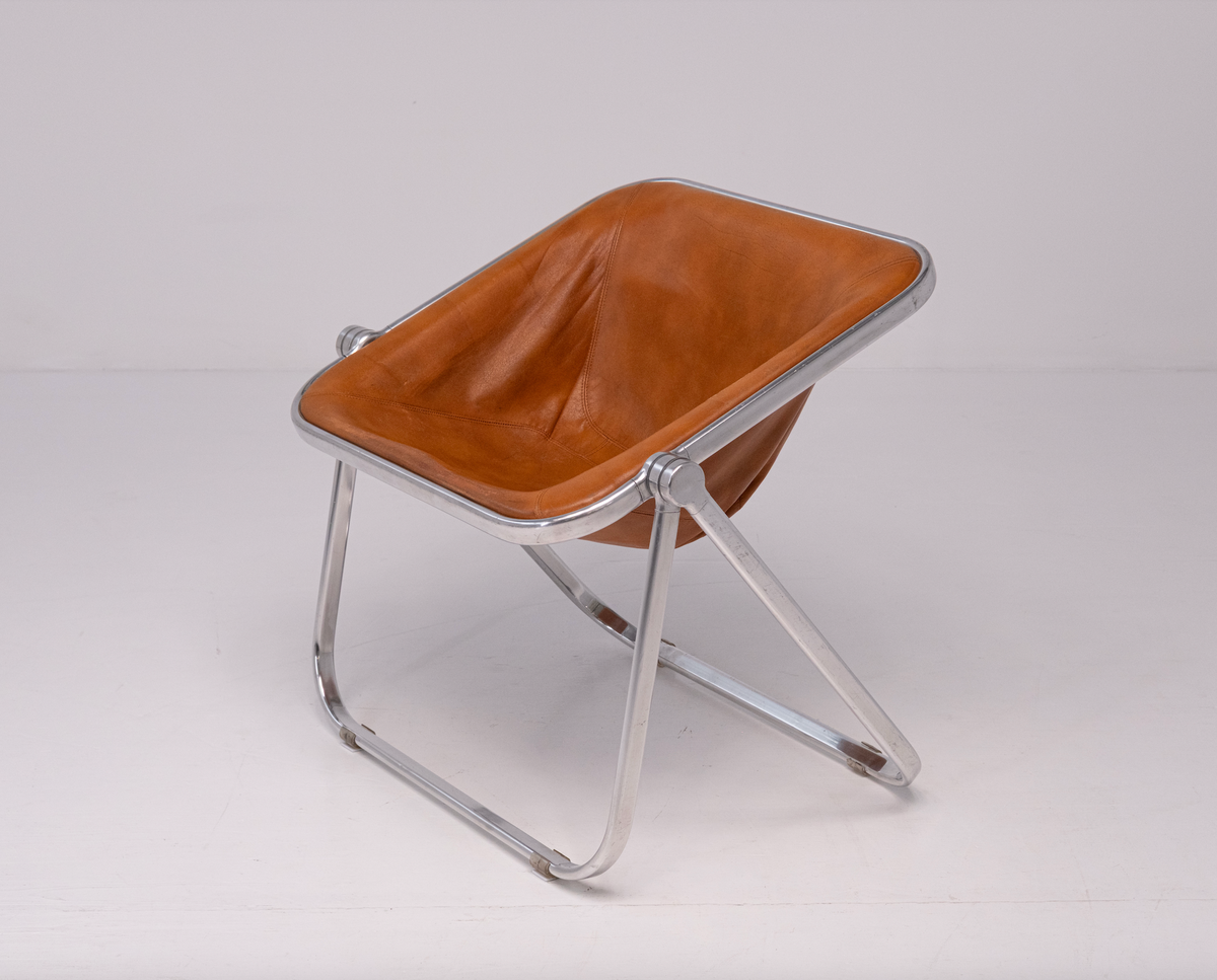 Anonima Castelli Leather Plona Chair