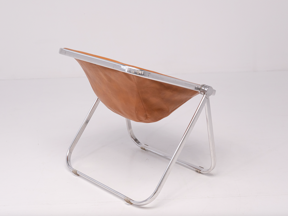 Anonima Castelli Leather Plona Chair