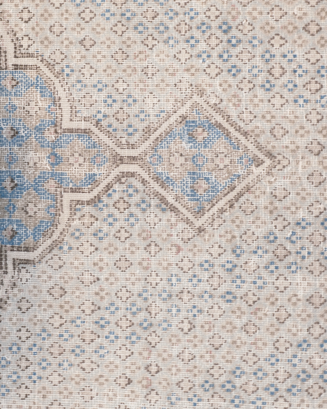 Persian Kerman Carpet Blue
